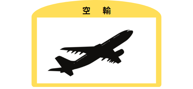 空輸中